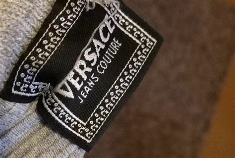 how to spot fake versace jeans couture clothing labels|versace authentication check.